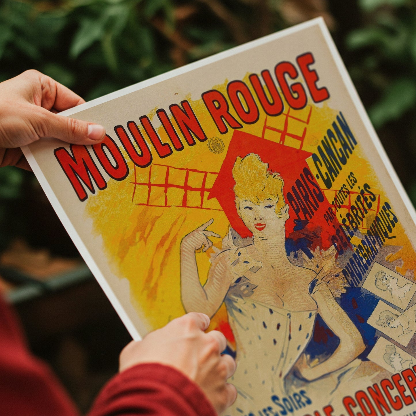 Moulin Rouge Vintage Poster