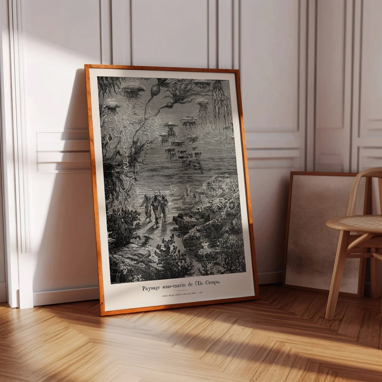 Capitaine Nemo et le calmar