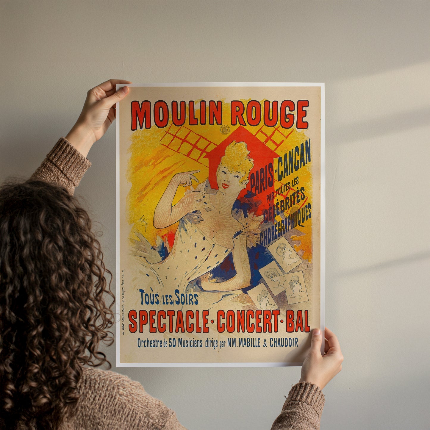 Moulin Rouge Vintage Poster