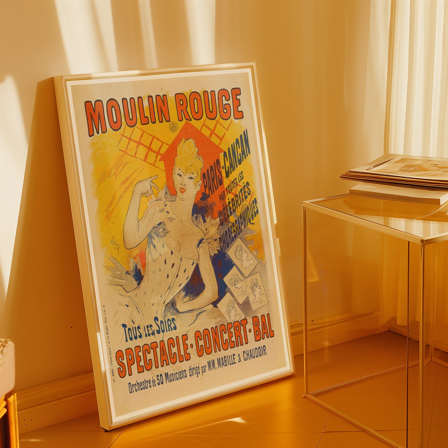 Moulin Rouge Vintage Poster