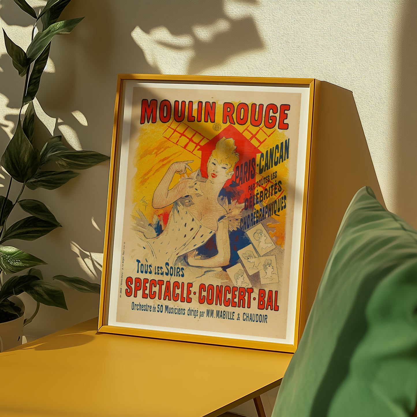Moulin Rouge Vintage Poster