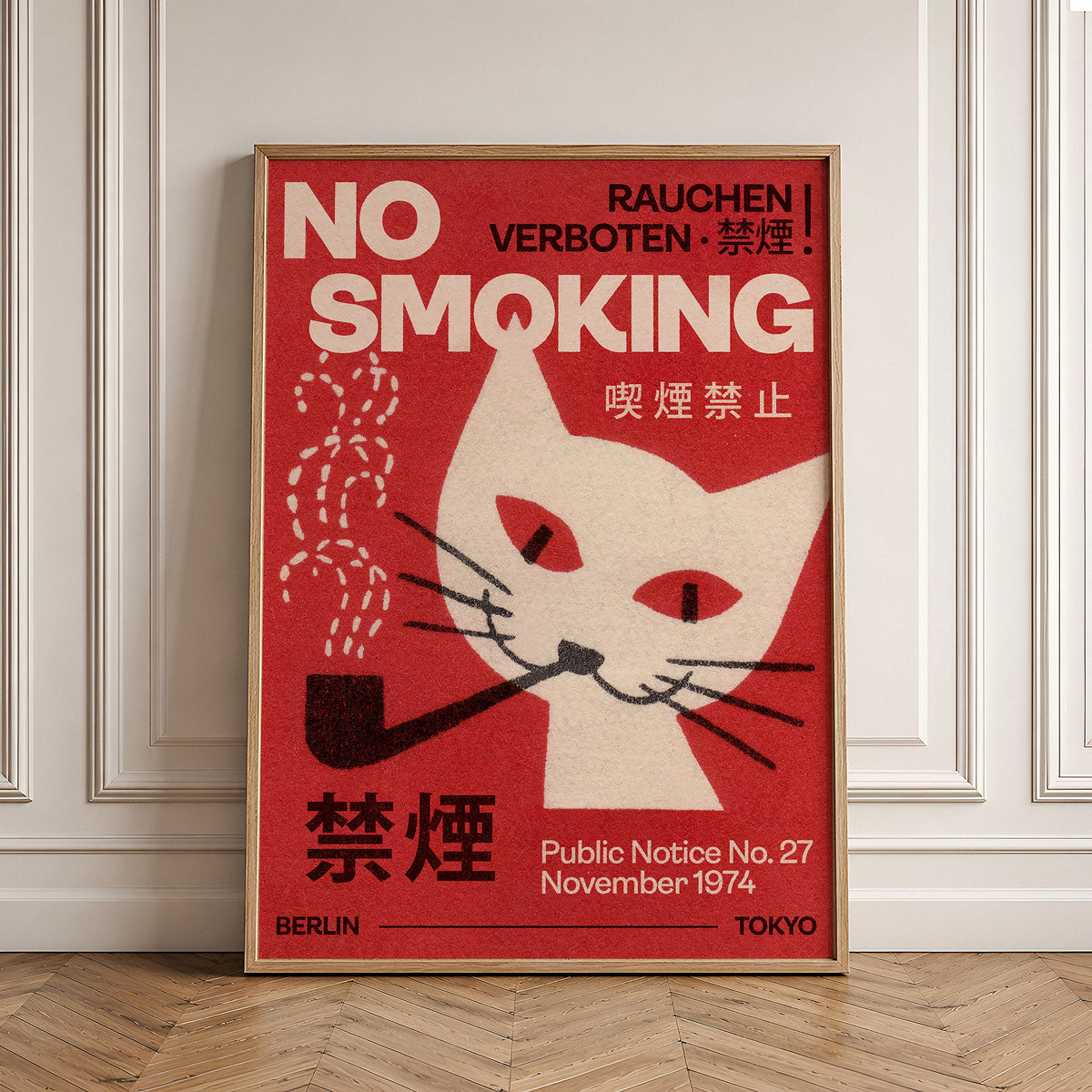 No Smoking Cat