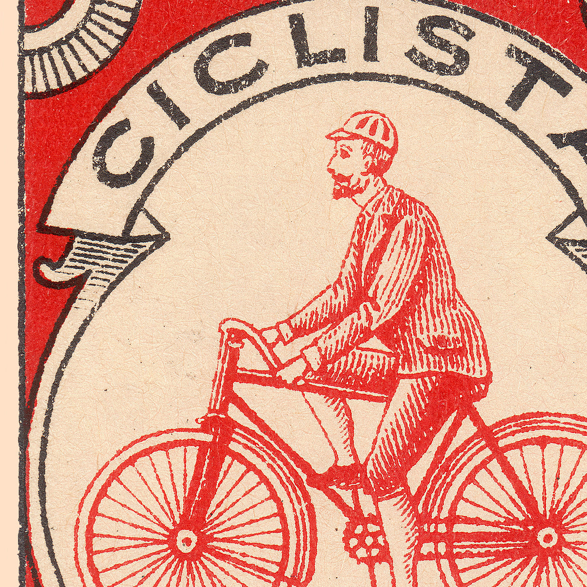 Bicycle — Vintage Matchbox Art Print
