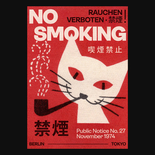 No Smoking Cat
