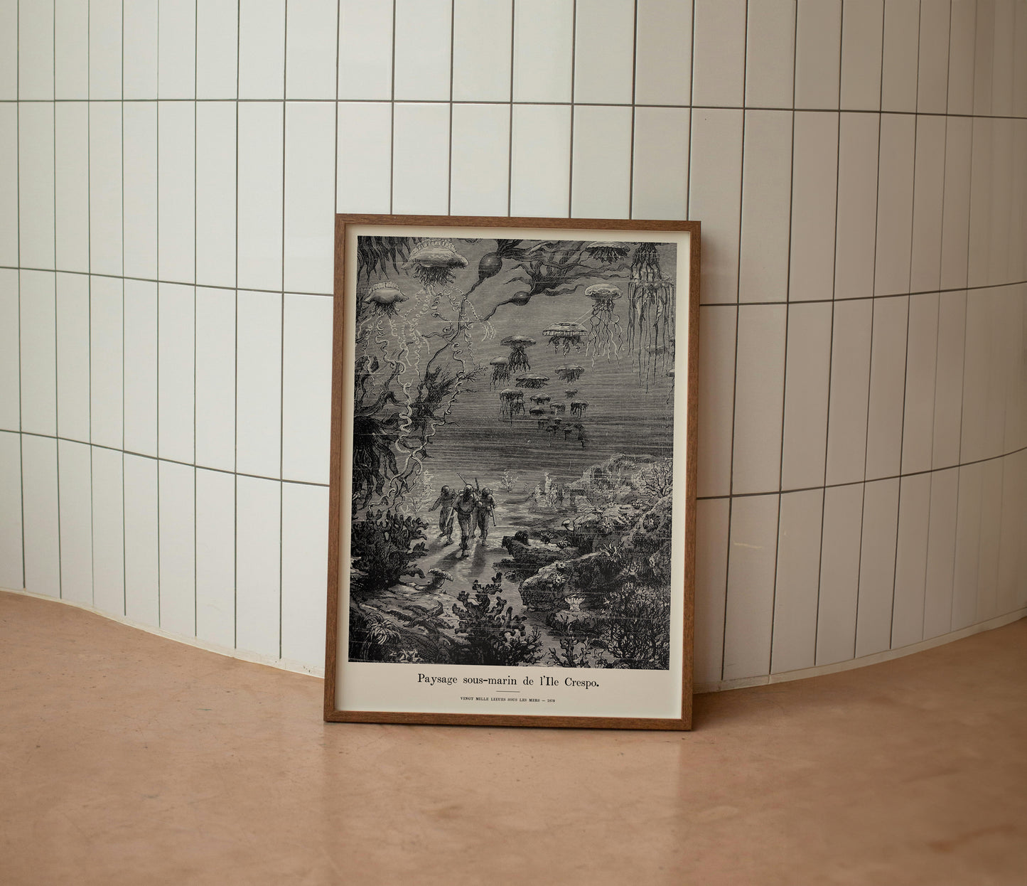 A Walk Under the Waters – Jules Verne Print