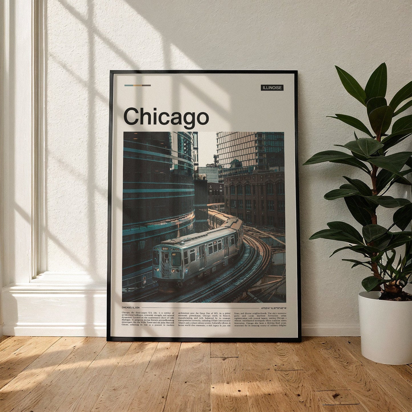 Chicago moderno Póster