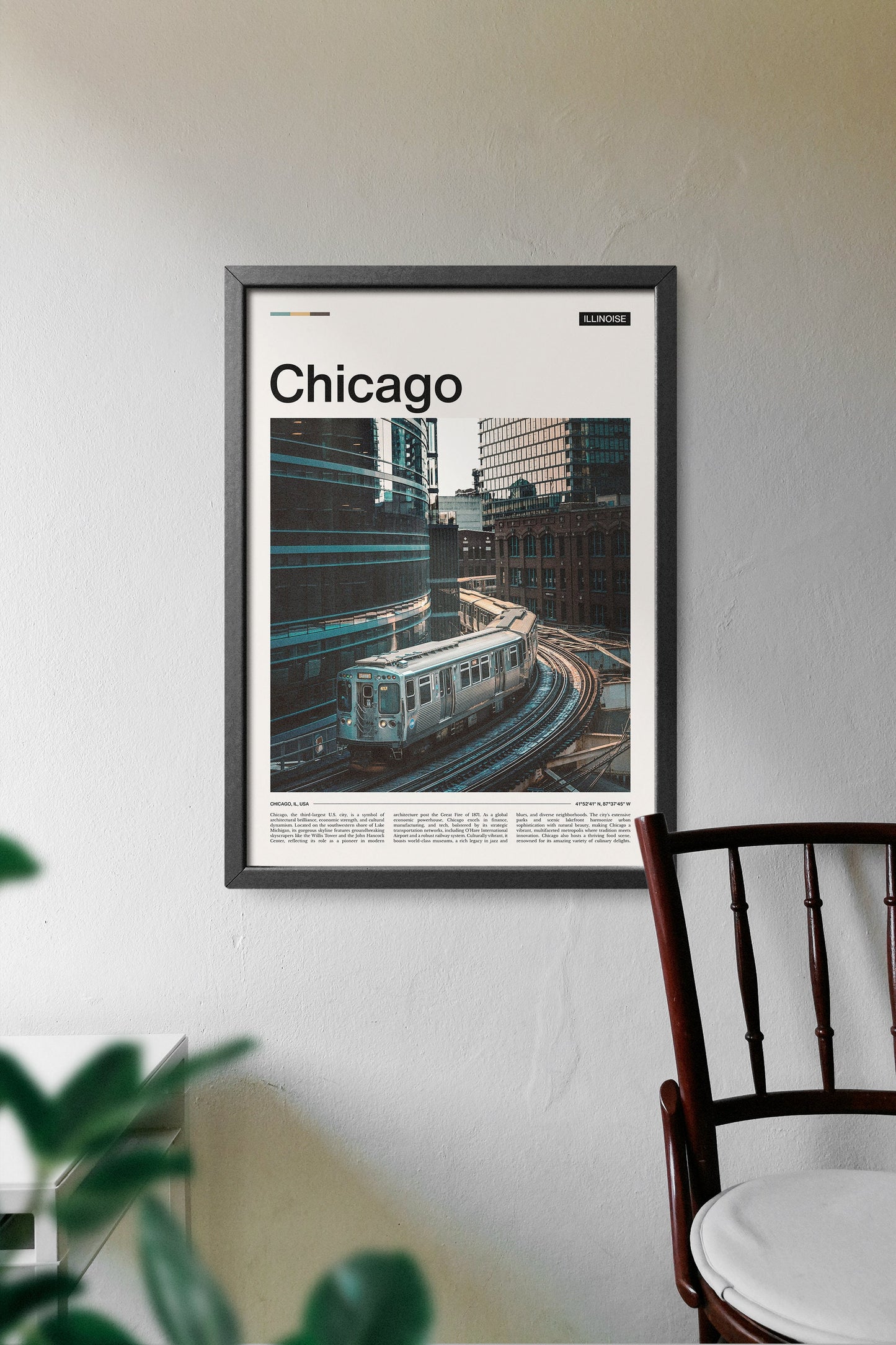 Chicago moderno Póster