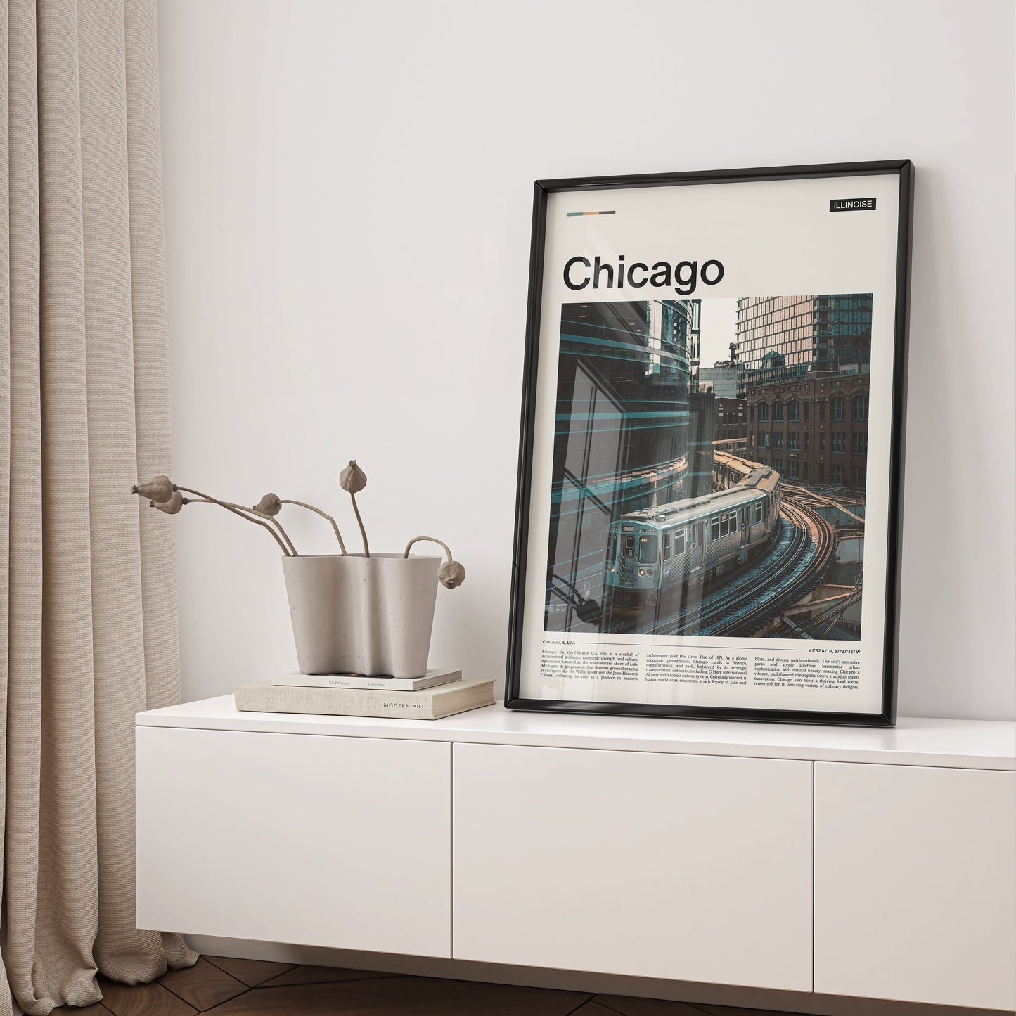 Chicago moderno Póster