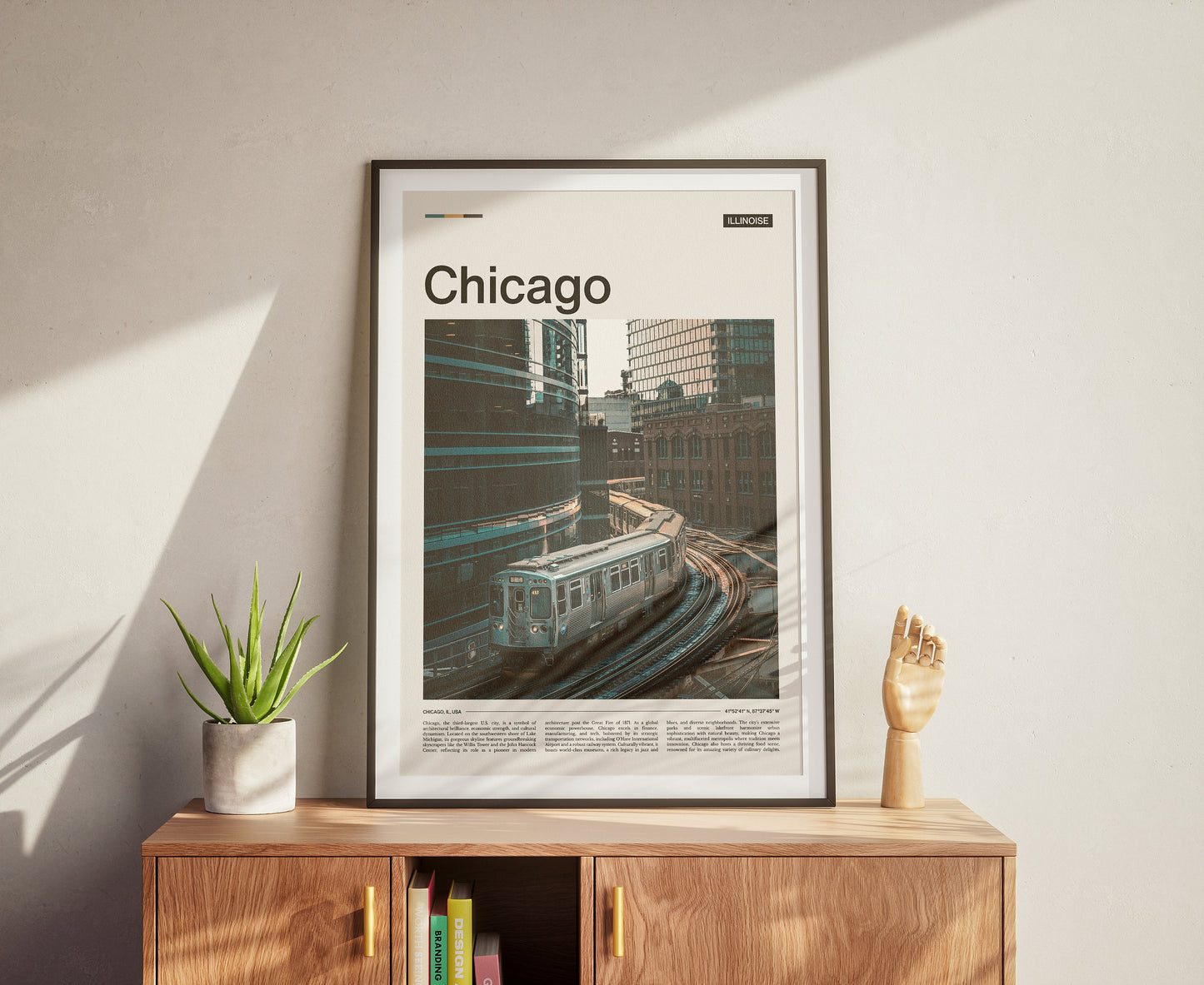 Chicago moderno Póster