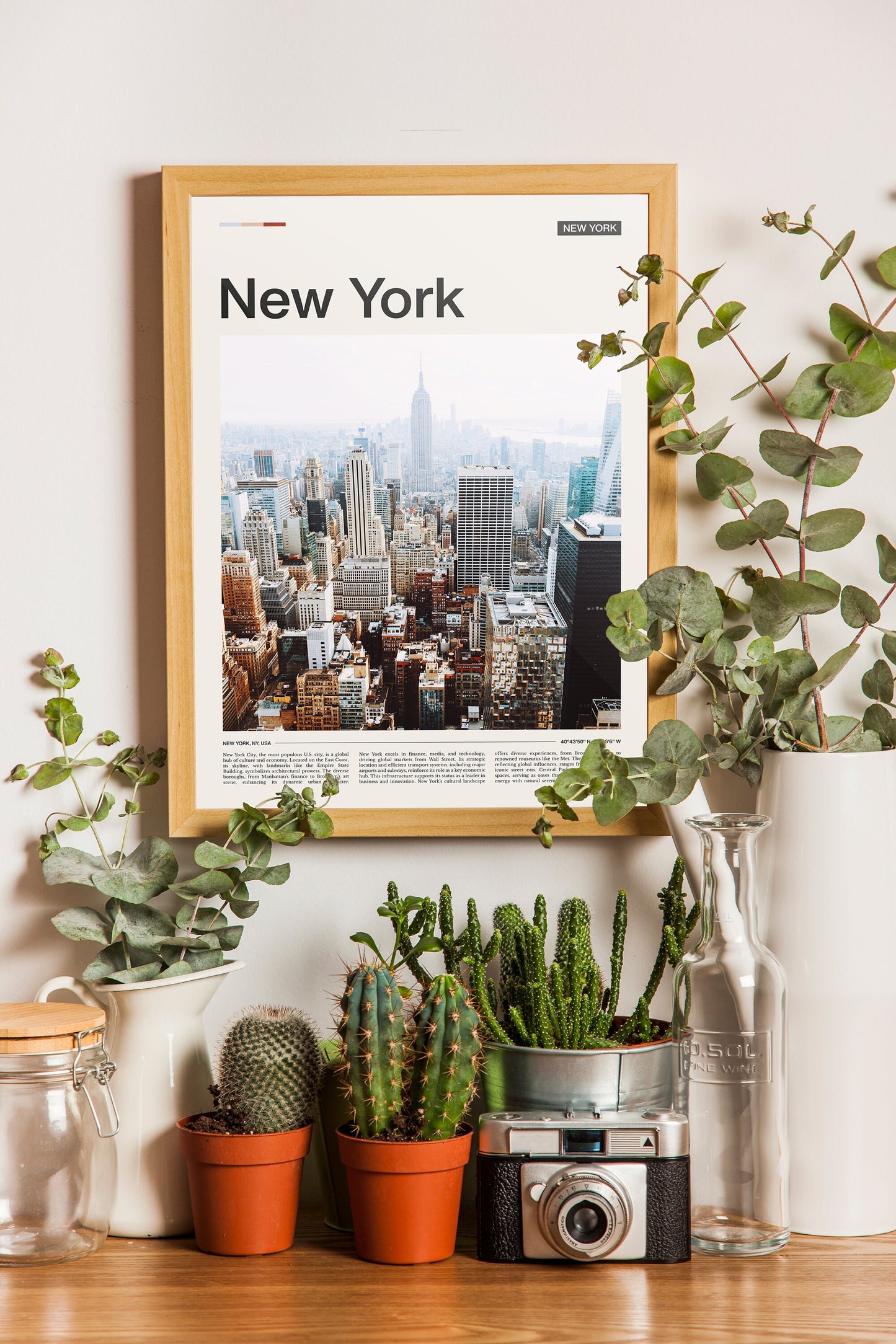 New York Modernes Poster